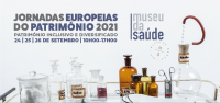 Jornadas Europeias do Património 2021 no Museu da Saúde